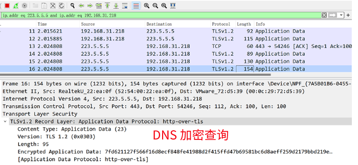 DOH 加密查询